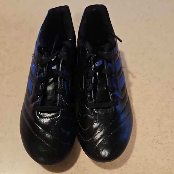 Black and Blue Kids ADIDAS Soccer Cleats - Picture 1 of 5